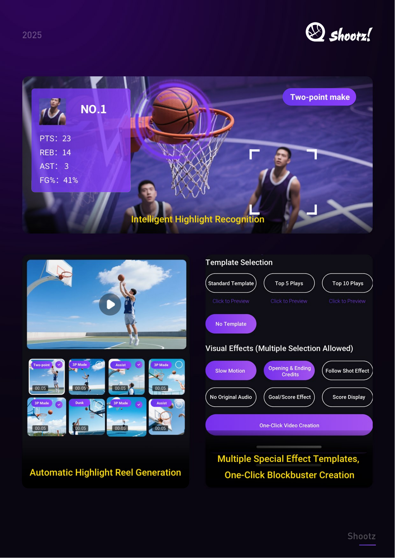 ShootzQ1 intelligent gimbal